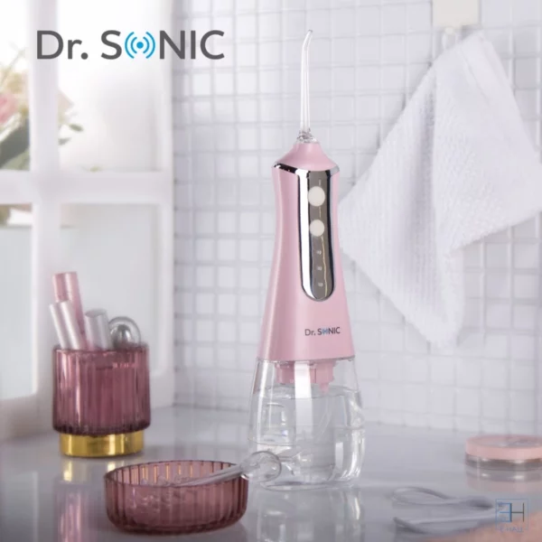 Dr. SONIC L10 akkumulátoros szájzuhany (rózsaszín)